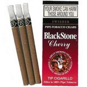 Black Stone Cherry Cigar 5-Pack (Long Tip)