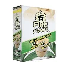 FIRE FLAVA'S HEMP WRAP BANANA CREAM